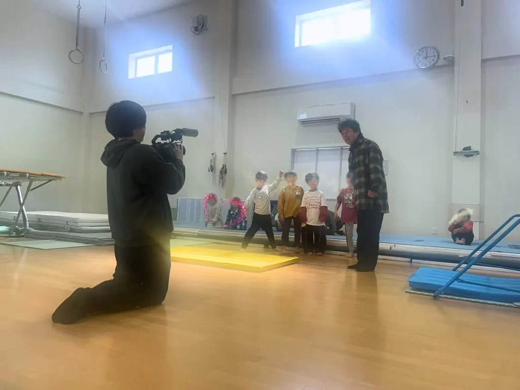 愛媛での動画制作風景