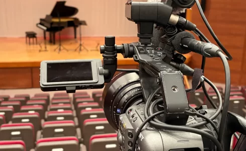 春の音楽会カメラ撮影