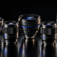 ZEISSとSONYの撮影用レンズイメージ