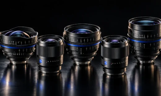 ZEISSとSONYの撮影用レンズイメージ